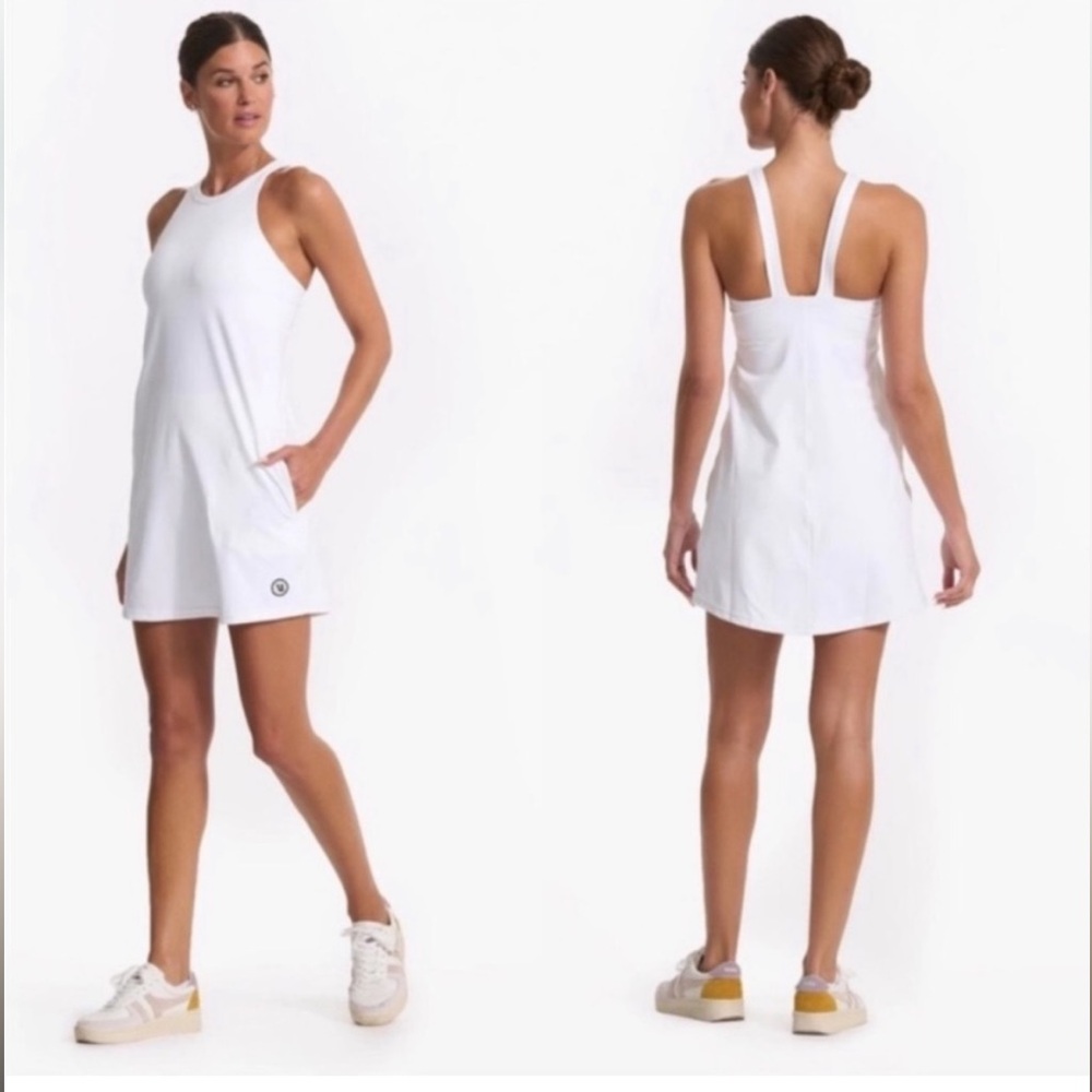 VORI Volley Dress WHITE SIZE LARGE 1008